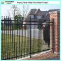 Powder Coated Residential Ornamental Cast Iron Fence